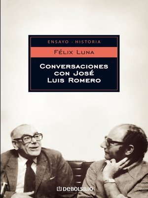 cover image of Conversaciones con José Luis Romero